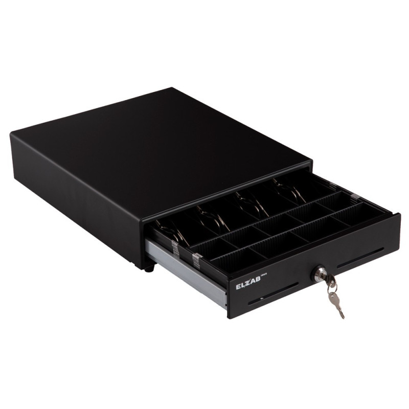 Szuflada kasowa średnia RJ grafit ELZ-350