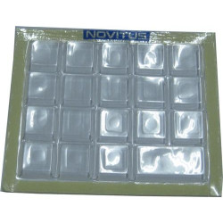 Gumowa pokrywa klawiatury (19 klawiszy)